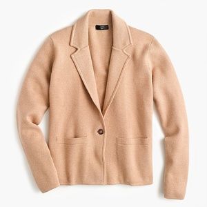 J Crew cropped sweater blazer: EUC